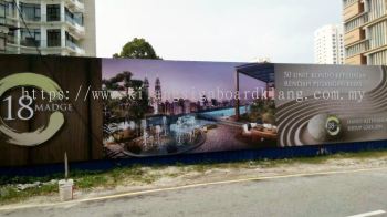 OUTDOOR PROJECT HOARDING SIGNBOARD AT PJ | KL | KEPONG