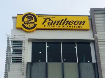 *Pantheon Fitness* Lightbox Signage