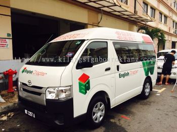 COMMERCIAL VAN STICKER WRAP SERVICE AT MALAYSIA | KUALA LUMPUR (KL) | MELAKA | KEPONG