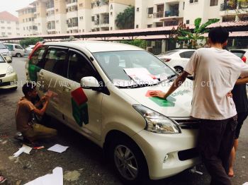 CAR STICKER PRINTING SEPCIALIST AT TAMAN SENTOSA | KAPAR | PUNCAK ALAM | BUKIT RIMAU