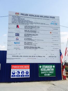 CONSTRUCTION SIGNBOARD | PROJECT SIGNBOARD SUPPLIER AT KOTA KEMUNING | BANTING | JENJAROM