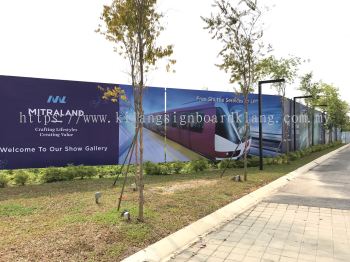 MITRALAND OUTDOOR HOARDING SIGNAGE INSTALLATION AT PORT KLANG | SELANGOR | MALAYSIA