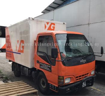 BEST LORRY STICKER PRINTING AT MALAYSIA | KUALA LUMPUR (KL) | MELAKA | KEPONG