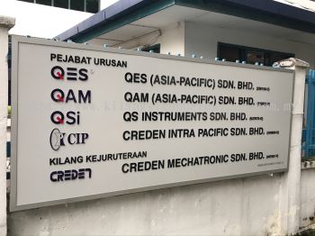 *QES* 3D Box Up Signboard