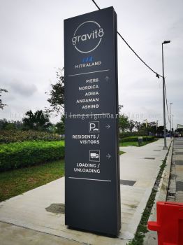 *Gravit 8* Pylon Signage 