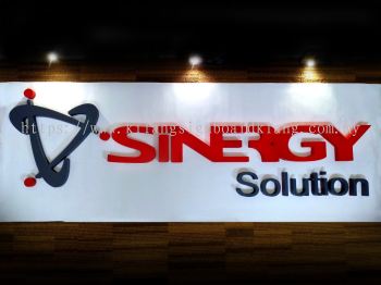 *Sinergy Solution* PVC Box Up Lettering