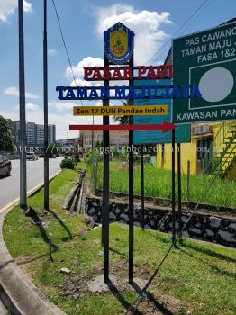 3D Lettering Roadsign | Papan Iklan Selangor