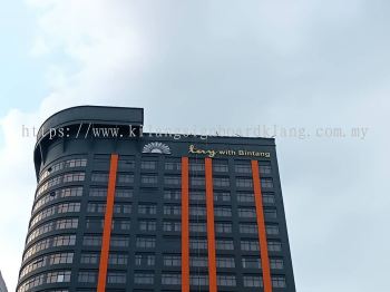 ROOF TOP BUILDING LOGO SIGNAGE INSTALLED AT KUALA LUMPUR (KL) | PUDU | TTDI