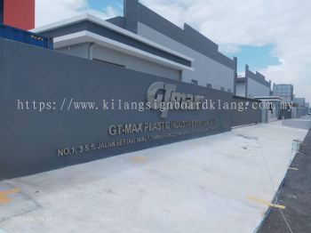 OUTDOOR STAINLESS STEEL 3D BOX UP SIGNBOARD AT SELANGOR