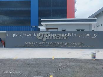 OUTDOOR STAINLESS STEEL 3D BOX UP SIGNBOARD AT SELANGOR