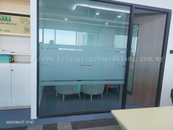 OFFICE GLASS DOOR FROSTED STICKER AT KEPONG | RAWANG | SELANGOR