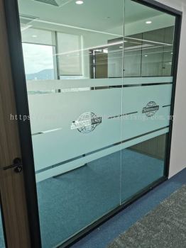 GLASS DOOR FROSTED STICKER PRINTING AT KLANG | SHAH ALAM | SELANGOR | KEPONG