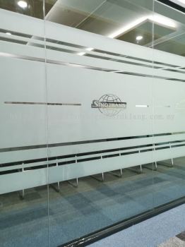 GLASS DOOR FROSTED STICKER PRINTING AT KLANG | SHAH ALAM | SELANGOR | KEPONG