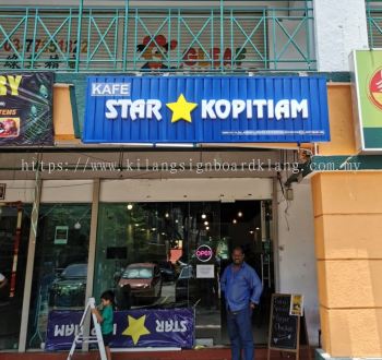 Kopitiam 3D Boxup Signboard MAKER AT TAMAN KENCANA, KUALA LUMPUR (KL), MALAYSIA