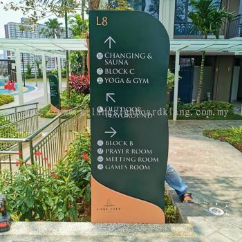 Pylon Directory Sign SUPPLY AT KEPONG, TAMAN INDSUTRI BATU, IJOK, BESTARI JAYA, SERENDAH