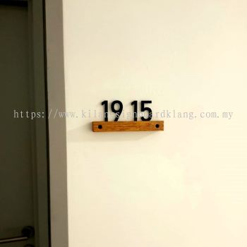 HOUSE UNIT NUMBER PLATE SIGNBOARD MAKER AT MALAYSIA