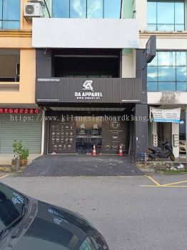 SHOPLOT 3D ALUMINUM CEILING CASING BOX UP LETTERING SIGN SUPPLIER AT SELAYANG | KEPONG | KELANA JAYA | USJ