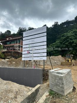 CONSTRUCTION INFORMATIONAL SIGN AT MALAYSIA | PUCHONG | SERDANG