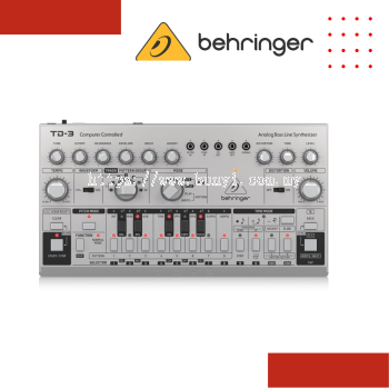 Behringer TD-3-SR Analog Bass Line Synthesizer - Silver