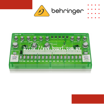 Behringer RD-6-LM Analog Drum Machine - Green Translucent