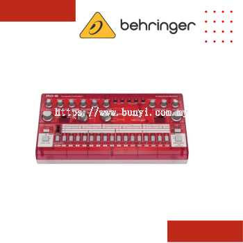 Behringer RD-6-SB Analog Drum Machine - Red Translucent