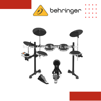 Behringer XD-80USB 5-piece Electronic Drum Set with Headphone, Drum Stool, Drumsticks