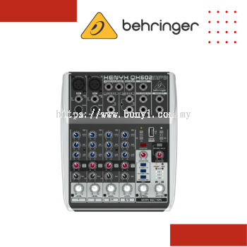 Behringer XENYX QX602MP3 Mixer with USB MP3 Playback