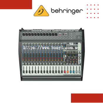 Behringer Europower PMP6000 16-channel 1600-Watt Powered Mixer