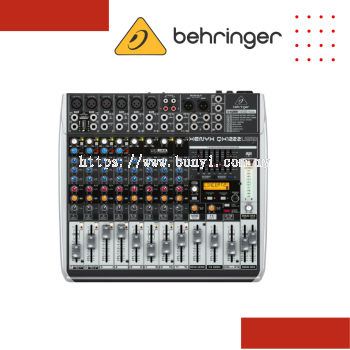 Behringer XENYX QX1222USB Mixer with USB and Effects