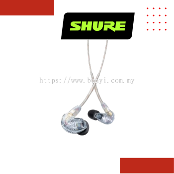 Shure SE215 Sound Isolating Earphones - Clear