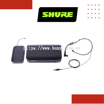 Shure BLX14/SM35 Wireless Headset System, BLX4 Receiver, BLX1 Bodypack Transmitter & SM35 Headset Microphone