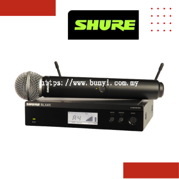 Shure BLX24R/SM58 Handheld Wireless System, BLX4R Wireless Transmitter & BLX2/SM58 Handheld Transmitter