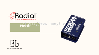 Radial Engineering Pro48 רҵ��Դ DI �У�48V ���󹩵磩
