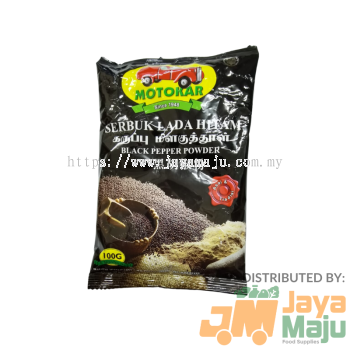 [MOTOKAR] SERBUK LADA HITAM/BLACK PEPPER POWDER 100G