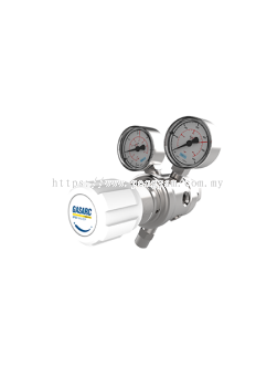 SPEC MASTER HPT600 SERIES 6.0 Purity Two Stage Nickel Plated Brass Barstock Diaphragm Cylinder Regulator