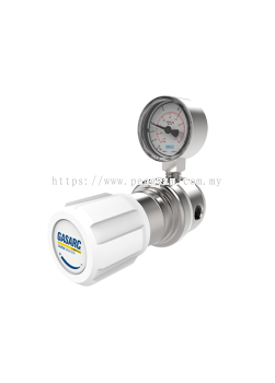 CHEM MASTER SGL600 SERIES 6.0 Purity Single Stage Stainless Steel Diaphragm Line Regulator