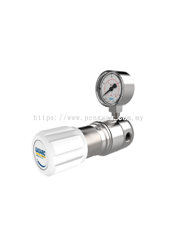 CHEM MASTER SGL620 SERIES 6.0 Purity Single Stage Stainless Steel High Pressure Piston Line Regulator