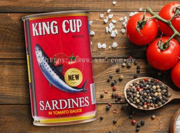 King Cup Sardine 155gm x 100