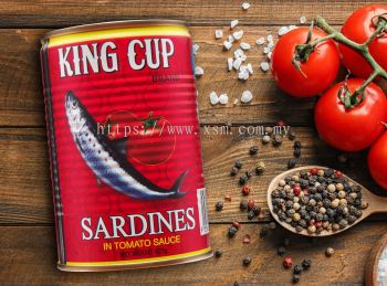 King Cup Sardine 425gm x 48