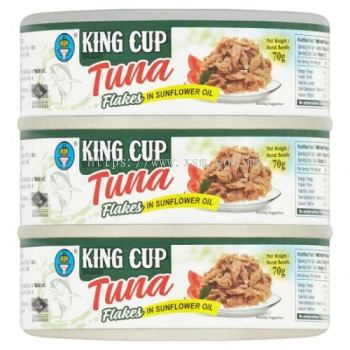 Tuna SunFlower Oil (70gm x3)x16