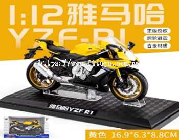 1:12 Yamaha alloy motorcycle