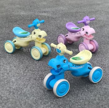 DINOSAUR PUSH BIKE Baby Balance Bike Scooter Glider Push Bike Kids