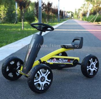 Kids Go Cart 4 Wheel Pedal Children Outdoor Ride-on Car Racing Toy Outdoor NEW