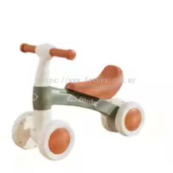 Children's balance car 1-3 year old baby walker without pedal 2 year old girl boy children sliding four wheels yo-yo car