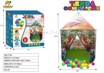 Dinosaur Kids Play Toys Tent For Children's House Tipi Tents Folding Indoor Garden Playhouse Child Ball Pool