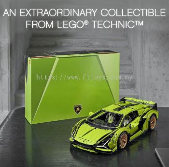 LEGO Technic Lamborghini Si谩n FKP 37 (42115) Model Car Building Kit (3,696 Pieces) Building Blocks For Kids Construction Toys Kids Toys Construction Sets Toy Car