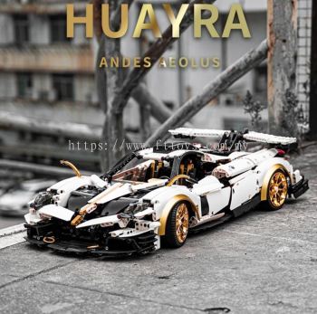 Huayra R Technology Racing Supercar Compatible MOC 31944 LepinBlocks Accessories Building Blocks Bricks Toys (3428Pcs)