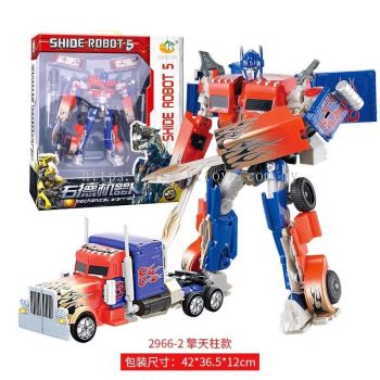 Deformation Tycoon Collectors Edition Super Heroes Weapon System Robot & Car Mode Optimus Prime & Bumblebee