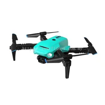 L1 2.4G Wifi Headless Mode Light Auto Return Foldable FPV Beginner Quadcopter RC Mini Drones with 4k Camera for Kids Toys