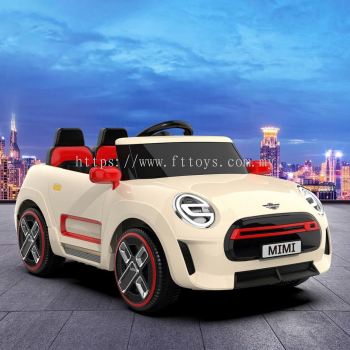 Mini Cooper Kids Electric Car with Remote Control & Self Drive